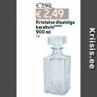 Allahindlus - Kristalse disainiga
karahvin****
900 ml
1 tk