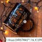 1. Kruus CHRISTMAS**, 1 tk