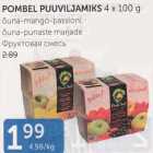 POMBEL PUUVILJAMIKS 4 X 100 G