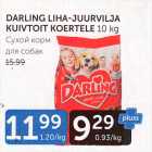 DARLING LIHA-JUURVILJA KUIVTOIT KOERTELE 10 KG