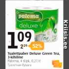 Allahindlus - Tualettpaber Deluxe Green Tea 3-kihiline