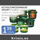 AKTIVIA FUNKTSIONAALNE JOGURT 4 X 120 G