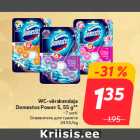 WC-värskendaja
Domestos Power 5, 55 g**

