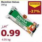 Allahindlus - Marmiton Halvaa 200 g