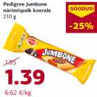 Allahindlus - Pedigree Jumbone
närimispulk koerale
210 g