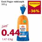 Allahindlus - Eesti Pagar rukkisepik
300 g