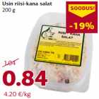 Allahindlus - Usin riisi-kana salat
200 g