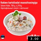 Kodune kartulisalat maasuitsusingiga 