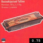 Rosinaküpsised Tallinn