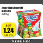 Jogurtijook Danonki maasika