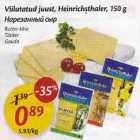 Allahindlus - Viilutatud juust, Heinrichsthaler, 150 g