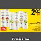 Allahindlus - Pantene
šampoon 250 ml /8.20/l
või palsam 200 ml /10.25/l