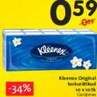 Allahindlus - Kleenex Original
taskurätikud
