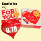 Allahindlus - Karp For You 45 g