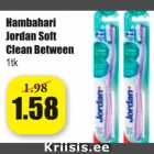 Allahindlus - Hambahari Jordan Soft Clean Belween 1 tk