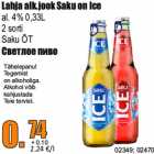 Lahja alk.jook Saku on Ice
