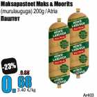 Maksapasteet Maks & Moorits

