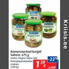 Allahindlus - Konserveeritud kurgid
Salvest, 675 g

