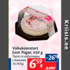 Allahindlus - Vahukooretort
Eesti Pagar, 650 g
