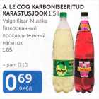 Allahindlus - A.LE COQ KARBONISEERITUD KARASTUSJOOK 1,5 L