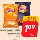 Kartulikrõpsud Lay's, 140 g

