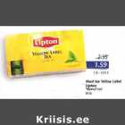 Allahindlus - Must tee Yellow Label Lipton, 50 tk