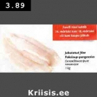 Allahindlus - Jahutatud filee Pakslaup-pangasius 1 kg