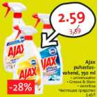 Allahindlus - Ajax
puhastusvahend,
750 ml
