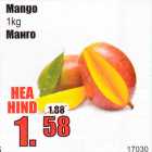 Allahindlus - Mango 1 kg