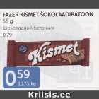 FAZER KISMET ŠOKOLAADIBATOON 55 g