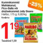 Kummikommid Mahlakarud, Pico-Balla või dražeekommid Jelly Beans