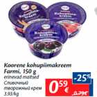 Allahindlus - Koorene kohupiimakreem
Farmi, 150 g

