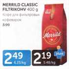 MERRILD CLASSIC FILTRIKOHV 400 G