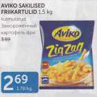 AVIKO SAKILISED FRIIKARTULID 1,5 kg