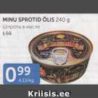 MINU SPROTID ÕLIS 240 G