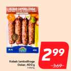 Kebab lambalihaga
Oskar, 400 g
