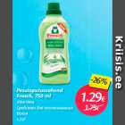 Pesuloputusvahend
Frosch, 750 ml

