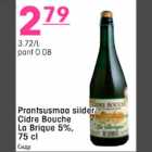 Allahindlus - Prantsusmaa siider Cidre Bouche La Brique 5%, 75cl