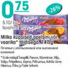 Allahindlus - Milka küpsised apelsini või vaarika* täidisega, 147g