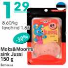 Allahindlus - Maks&Moorits sink Jussi 150g