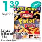 Allahindlus - Lutosa frikartul Patat Kids 1kg