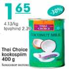 Allahindlus - Thai Choice kookospiim 400g