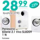 Allahindlus - Panasonic kõlarid 2.1 Vivo SL8209 1tk