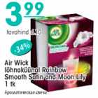 Allahindlus - Air Wick lõhnaküünal Rainbow Smooth Satin and Moon Lily 1tk