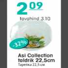 Allahindlus - Asi Collection taldrik 22,5 cm