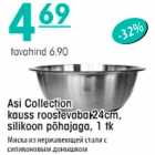 Allahindlus - Asi Collection kauss roostevaba 24 cm, silikoon põhajaga, 1 tk