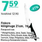 Allahindlus - Fiskars kööginuga 21 cm, 1 tk