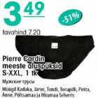 Allahindlus - Pierre Cardin meeste  aluspüksid S-XXL, 1tk