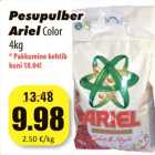 Allahindlus - Pesupulber
ArielColor
4kg