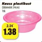 Allahindlus - Kauss plastikust
(läbimõõt 34cm)
1tk